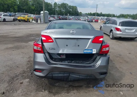 2017 Nissan Sentra S из США, поврежденный, VIN 3N1AB7AP0HY374650